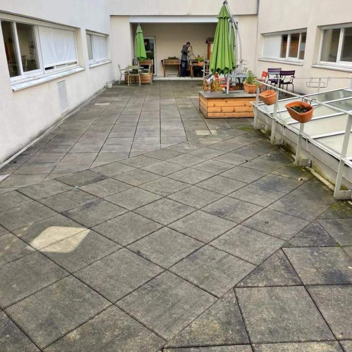 Nettoyage sols exterieurs Bourg-Achard