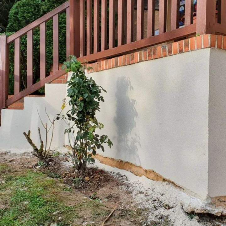 Ravalement de façades à Bourg-Achard