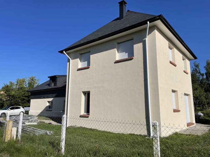 Réalisation d'enduits projetés Avant Apres 6